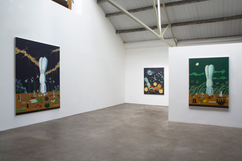 1.-Atsushi-Kaga_Melancholy-with-vegetables-surrounded-by-miracles_Installation-view_Copyright-the-artist-and-mother's-tankstation-limited