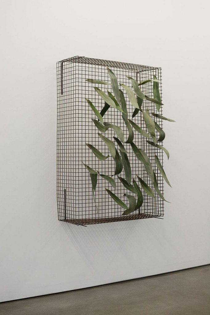 8.-Steph-Huang_Forest_2022_Mesh-Metal,-bamboo-leaves_108-x-73-x-28.5-cm_Copyright-the-artist-and-mother's-tankstation-limited
