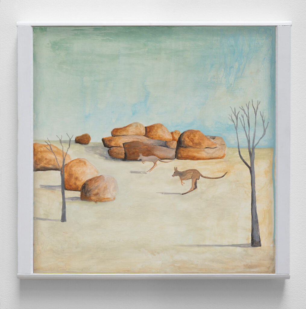 2.1 Noel McKenna_Outback_2019_Oil on plywood_42 x 44 cm_Copyright the artist and mother's tankstation limited